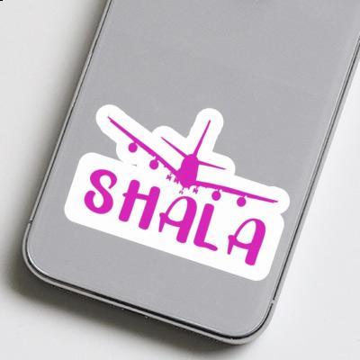 Shala Sticker Airplane Notebook Image