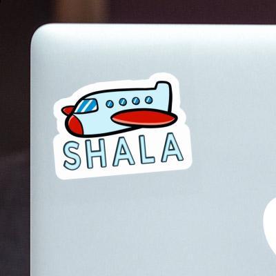 Plane Sticker Shala Laptop Image