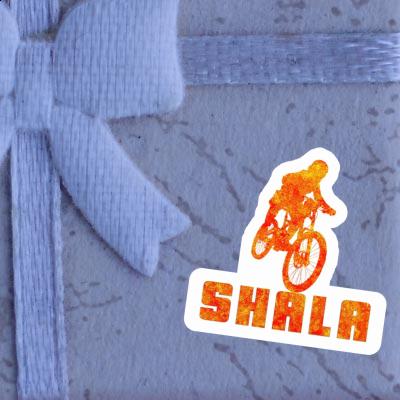 Autocollant Shala Freeride Biker Laptop Image