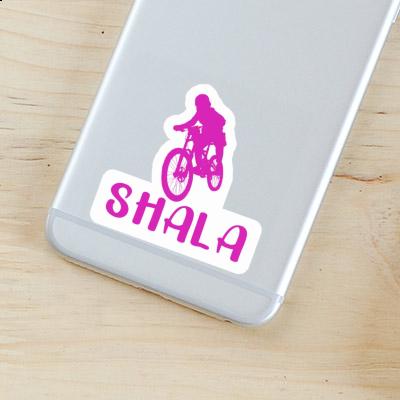 Aufkleber Shala Freeride Biker Notebook Image