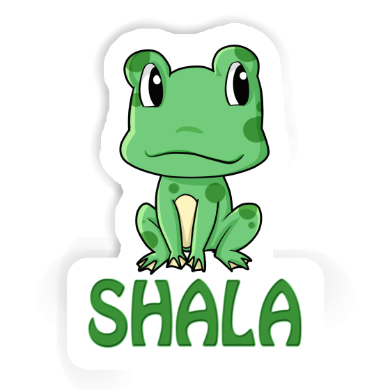 Frog Sticker Shala Notebook Image