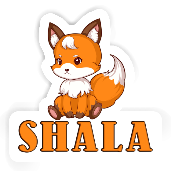 Sticker Fuchs Shala Gift package Image