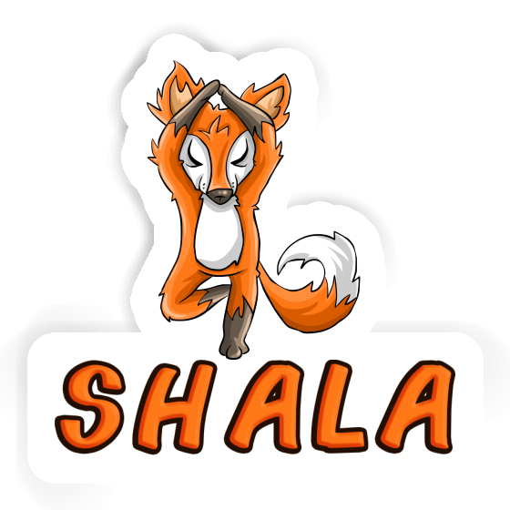 Sticker Shala Yogi Laptop Image