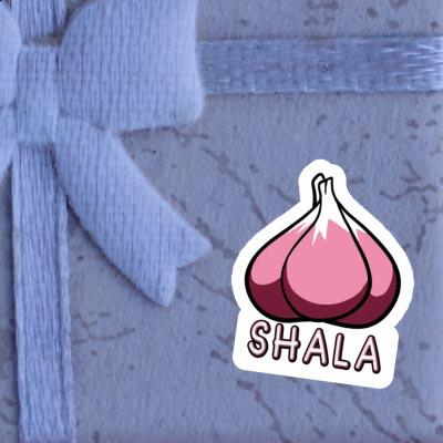 Sticker Garlic clove Shala Laptop Image