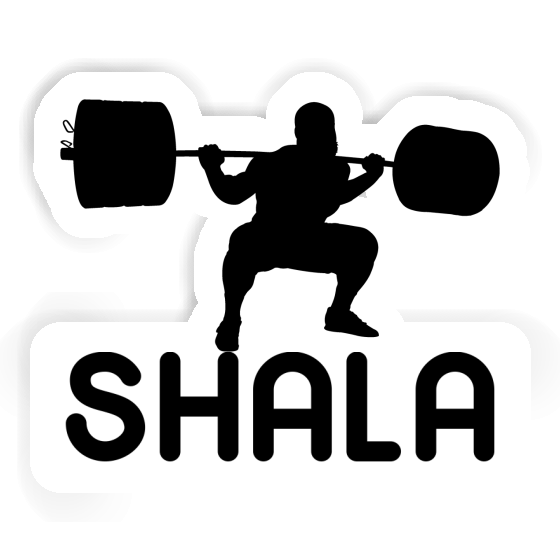 Weightlifter Sticker Shala Image