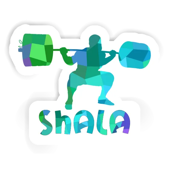 Sticker Weightlifter Shala Gift package Image