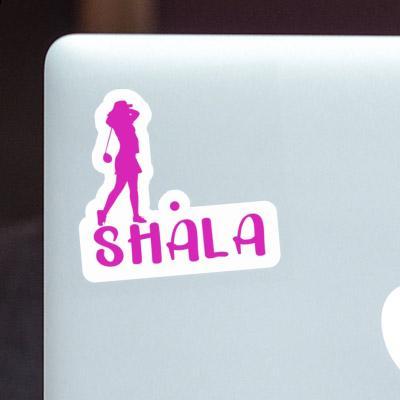 Golfer Sticker Shala Image