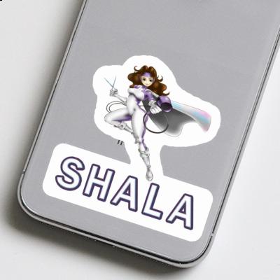 Shala Autocollant Coiffeuse Notebook Image