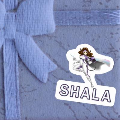 Autocollant Coiffeuse Shala Gift package Image