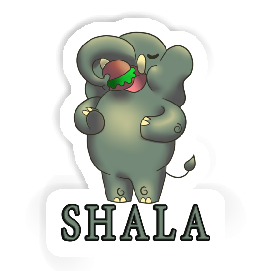 Sticker Shala Elephant Notebook Image