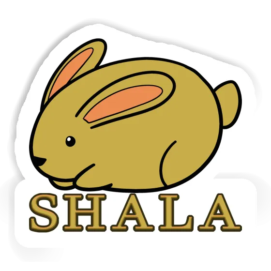 Rabbit Sticker Shala Notebook Image