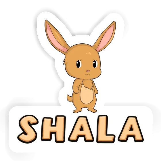 Aufkleber Shala Hase Laptop Image