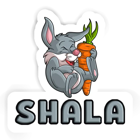 Shala Aufkleber Hase Image