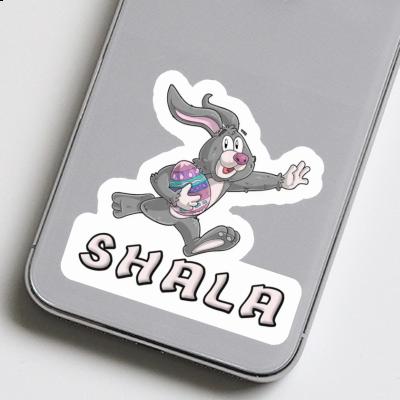 Sticker Rugby rabbit Shala Laptop Image