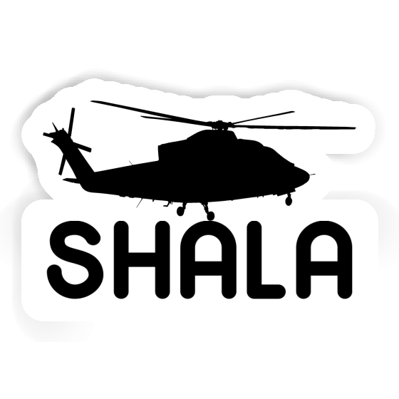 Shala Sticker Helicopter Laptop Image