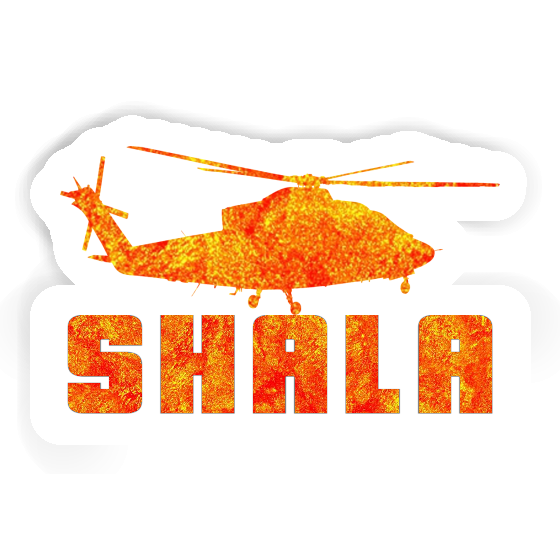 Shala Sticker Helicopter Gift package Image