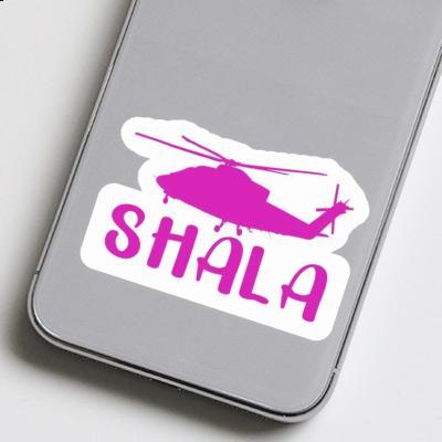 Sticker Helicopter Shala Laptop Image