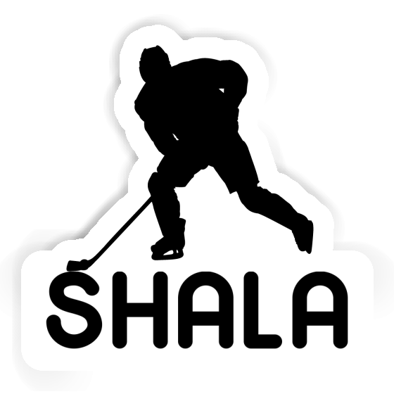 Aufkleber Eishockeyspieler Shala Gift package Image