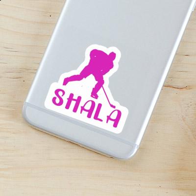 Sticker Eishockeyspielerin Shala Notebook Image