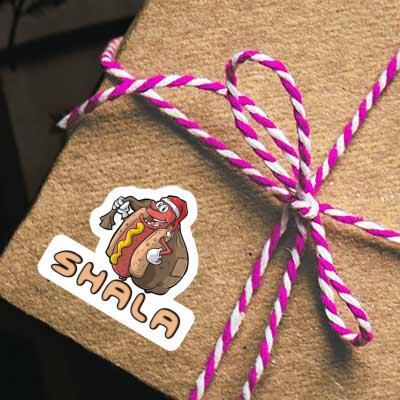 Shala Sticker Hot Dog Image