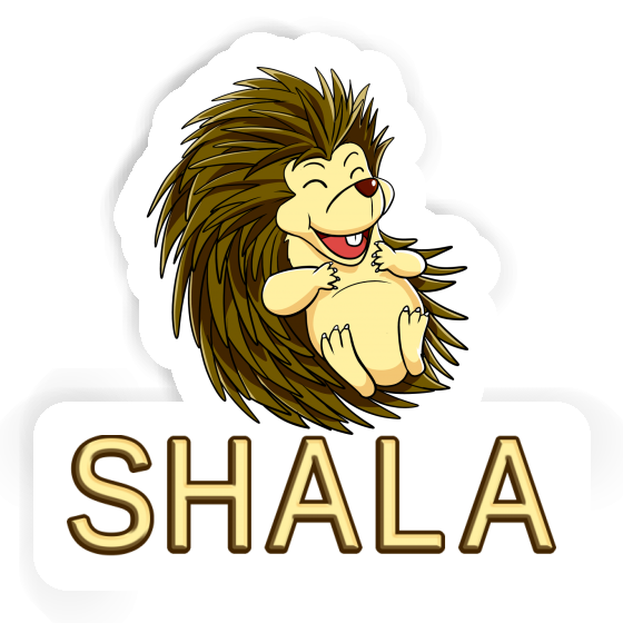 Hedgehog Sticker Shala Gift package Image