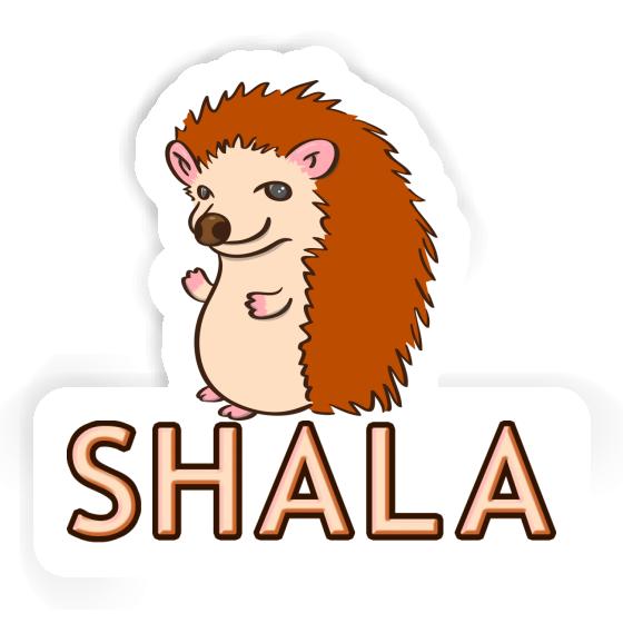 Shala Sticker Hedgehog Notebook Image