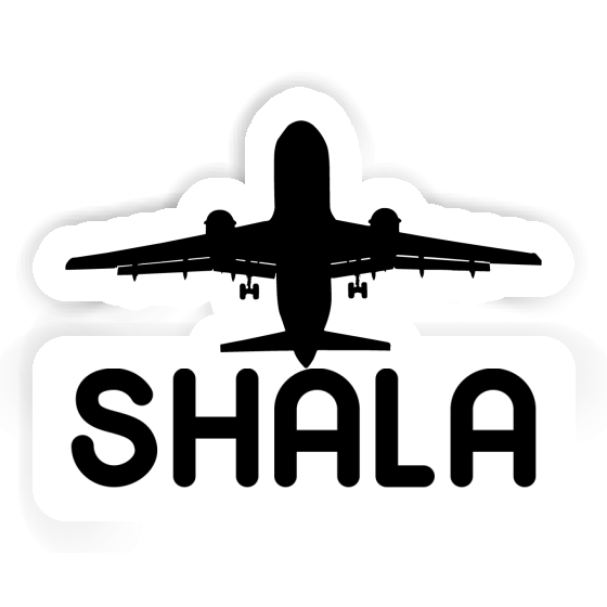 Shala Autocollant Jumbo-Jet Notebook Image