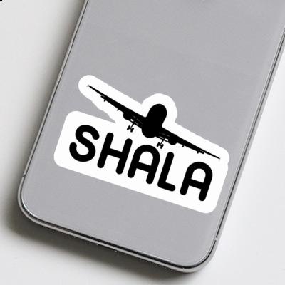 Airplane Sticker Shala Laptop Image