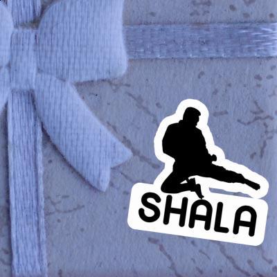 Sticker Karateka Shala Image