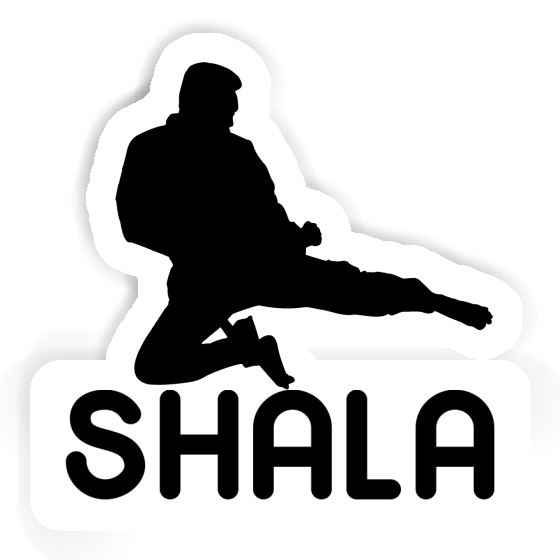 Sticker Shala Karateka Laptop Image