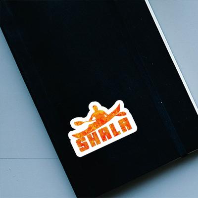 Shala Sticker Kayaker Image