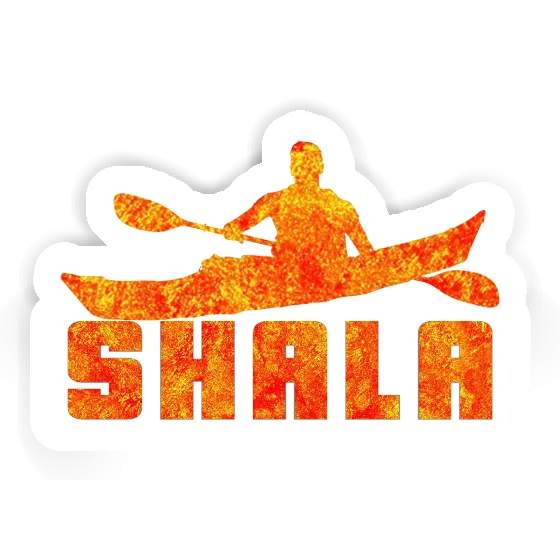 Shala Sticker Kayaker Notebook Image