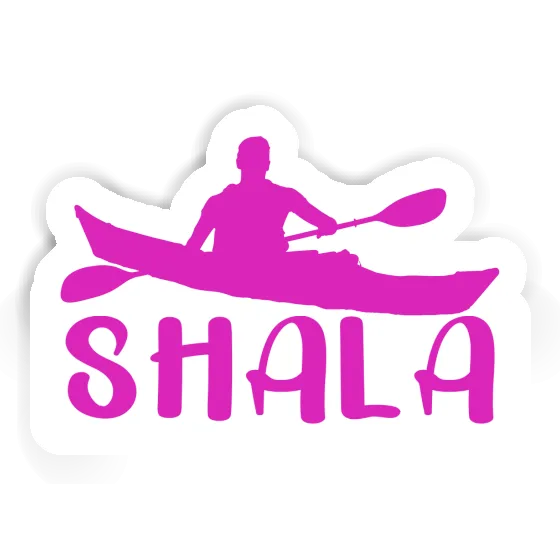 Sticker Shala Kayaker Laptop Image