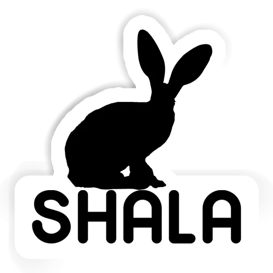 Shala Sticker Hase Notebook Image