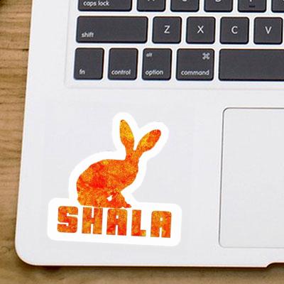 Aufkleber Shala Hase Notebook Image