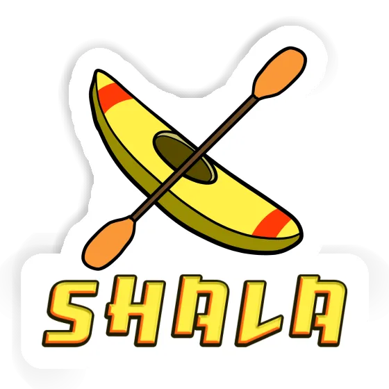 Shala Sticker Canoe Notebook Image