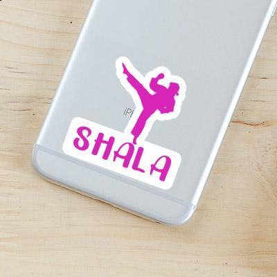 Shala Sticker Karateka Laptop Image