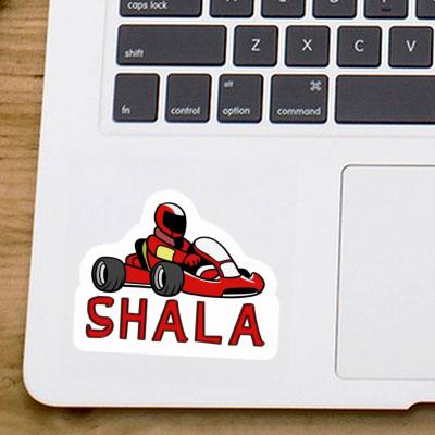 Autocollant Kart Shala Laptop Image