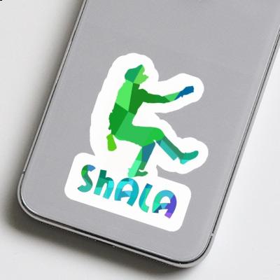 Sticker Shala Climber Image