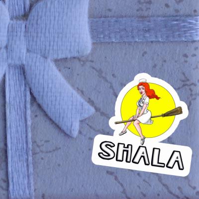 Aufkleber Krankenschester Shala Gift package Image