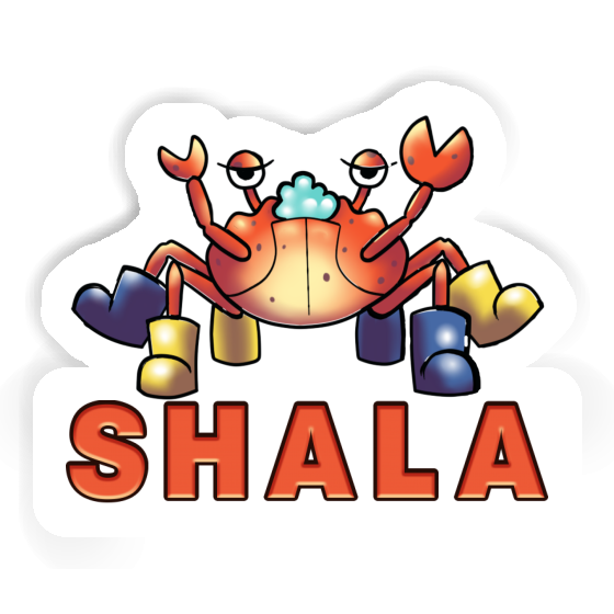 Autocollant Shala Crabe Laptop Image