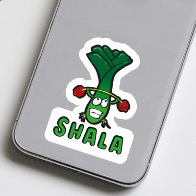 Shala Sticker Leek Laptop Image