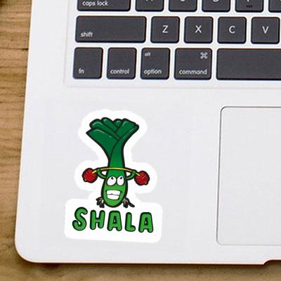 Sticker Weight Lifter Shala Image