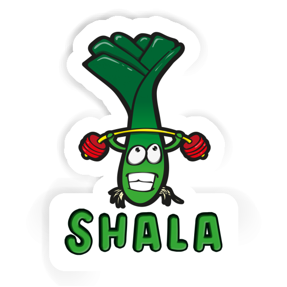 Sticker Weight Lifter Shala Laptop Image