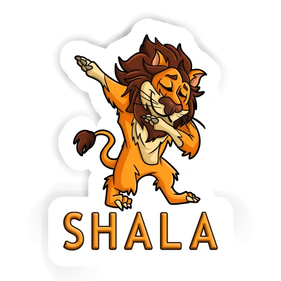 Autocollant Lion Shala Laptop Image