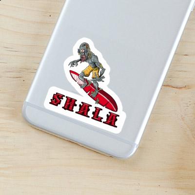 Sticker Wave Rider Shala Image