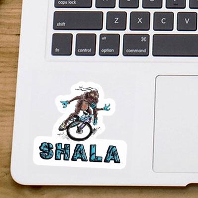 Aufkleber Shala Mountainbiker Image