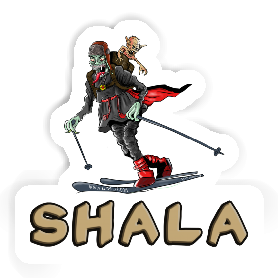 Telemarker Sticker Shala Image