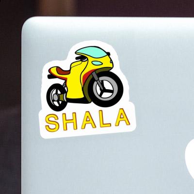 Motorcycle Sticker Shala Notebook Image