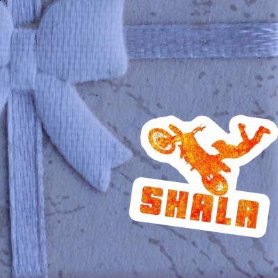 Motocross Jumper Sticker Shala Image